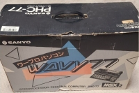 Sanyo Wavy 77 Wordprocessor Personal Computer PHC-77 Box Art