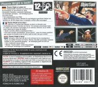 Phoenix Wright: Ace Attorney: Justice for All [DE][FR][NL] Box Art