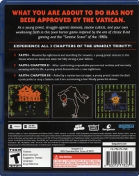 Faith: The Unholy Trinity Box Art