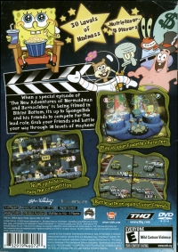 SpongeBob SquarePants: Lights, Camera, Pants! Box Art