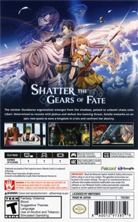 Trails in the Sky 2nd Chapter Box Art