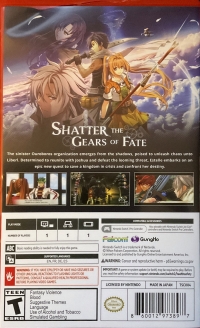 Trails in the Sky 2nd Chapter: Nintendo Switch 2 Edition Box Art