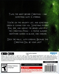 Christmas Pickle, The Box Art