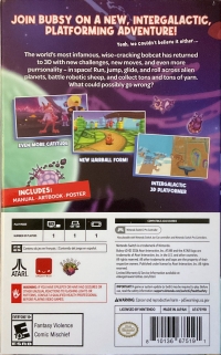 Bubsy 4D - Pawsome Edition Box Art
