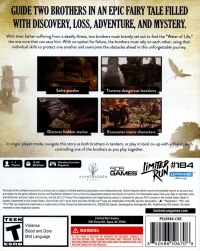 Brothers: A Tale of Two Sons Remake Box Art