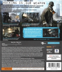 Watch Dogs [DE] Box Art