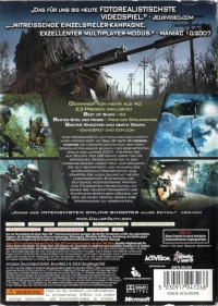Call of Duty 4: Modern Warfare [DE] Box Art