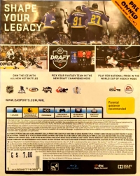 NHL 17 Box Art