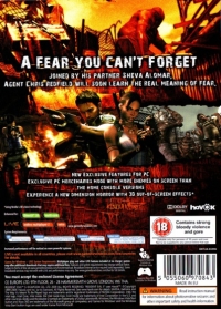 Resident Evil 5 (Games for Windows Live) Box Art