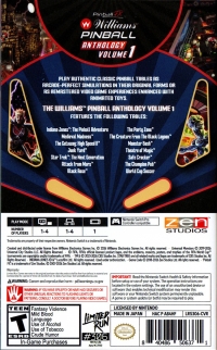 Pinball FX: Williams Pinball Anthology Volume 1 Box Art
