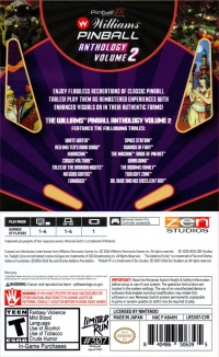Pinball FX: Williams Pinball Anthology Volume 2 Box Art