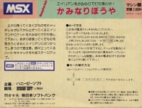 Kaminari Bouya Box Art
