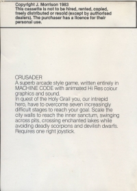 Crusader Box Art