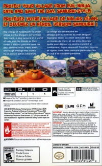 Samurai Academy: Paws of Fury Box Art