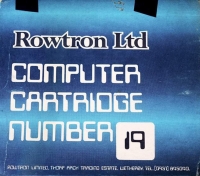 Rowtron T.C.S. Cartridge No19: Face the Music Box Art