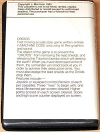 Droids Box Art
