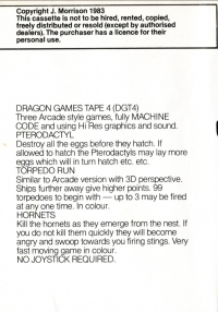 Dragon 4 Box Art
