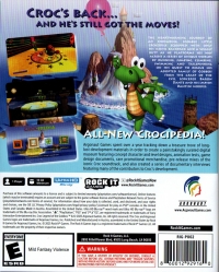 Croc: Legend of the Gobbos - Platinum Edition Box Art