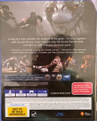 God of War - Day One Edition (Not to Be Sold Separately) Box Art