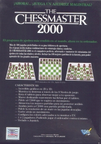 Chessmaster 2000, The Box Art