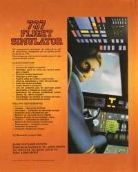 737 Flight Simulator (Zafiro) Box Art