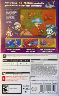 Nicktoons & The Dice of Destiny Box Art