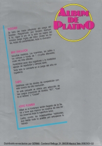 Album de Platino Box Art