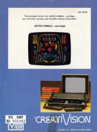 Astro Pinball Box Art