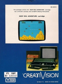 Deep Sea Adventure Box Art