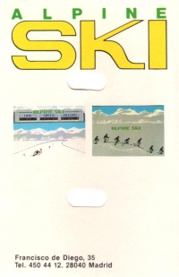 Alpine Ski (System 4) Box Art
