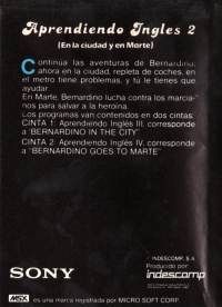 Aprendiendo Ingles 2 Box Art