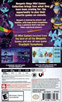 Neopets: Mega Mini Games Collection: The Neopian Arcade Odyssey Box Art
