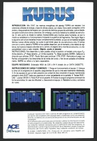 Kubus (Ace Software) Box Art