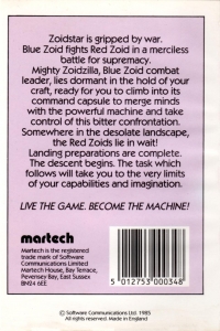 Zoids: The Battle Begins Box Art