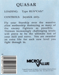 Quasar (Micro Value) Box Art