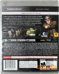 L.A. Noire (47031-3) Box Art