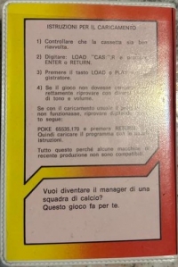 Footballer of the Year (Armati / white cassette) Box Art
