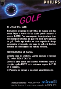 Golf Box Art