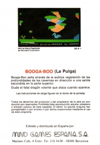 Booga-Boo (MGE Software / 130006) Box Art