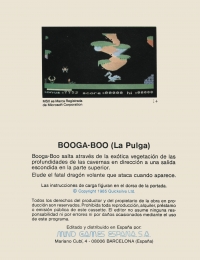 Booga-Boo (MGE Software / MGX-107) Box Art