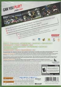 Pro Evolution Soccer 2012 (30123-CS2) Box Art