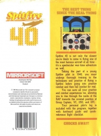 Spitfire 40 Box Art