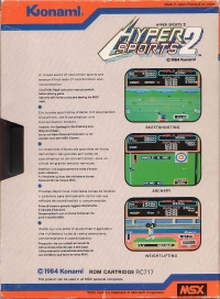 Hyper Sports 2 Box Art