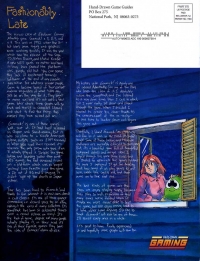 Hand-Drawn Gaming Issue 2 Box Art