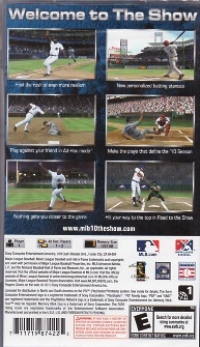MLB 10: The Show Box Art