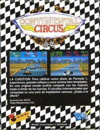 Continental Circus Box Art