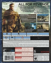 Metal Gear Solid V: The Phantom Pain (20309-CS3) Box Art
