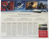 Sony PlayStation 5 CFI-2116 [DE][FR] Box Art