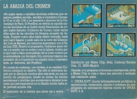 Abadía del Crimen, La (Mister Chip / cassette) Box Art