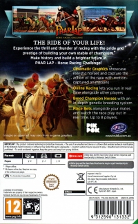 Phar Lap: Horse Racing Challenge Box Art